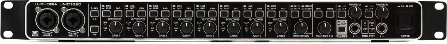 BEHRINGER U Phoria UMC1820