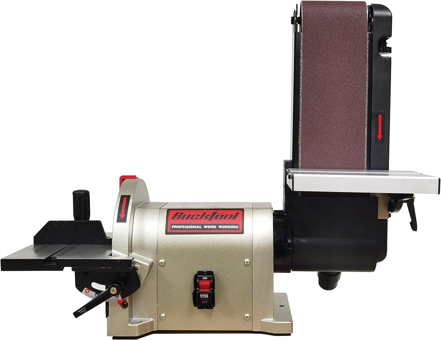 BUCKTOOL Direct Drive Bench Belt Sander