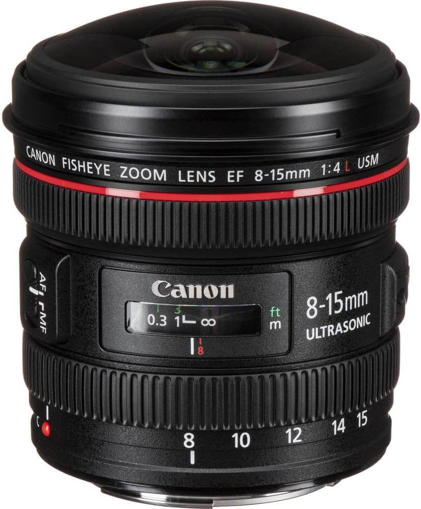 Canon EF 8 15mm f 4L