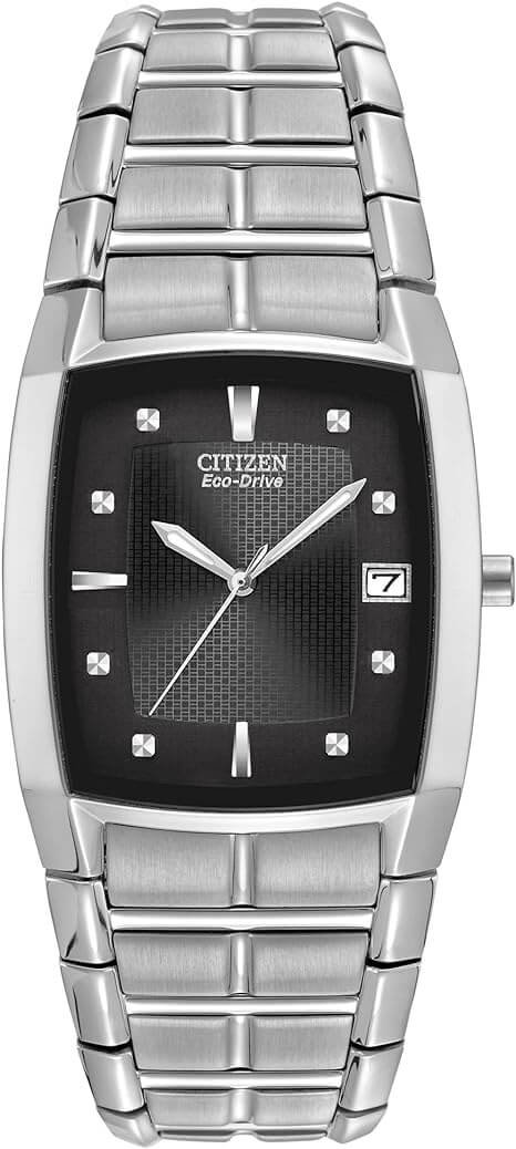Citizen Mens Eco Drive Stainless Steel Watch