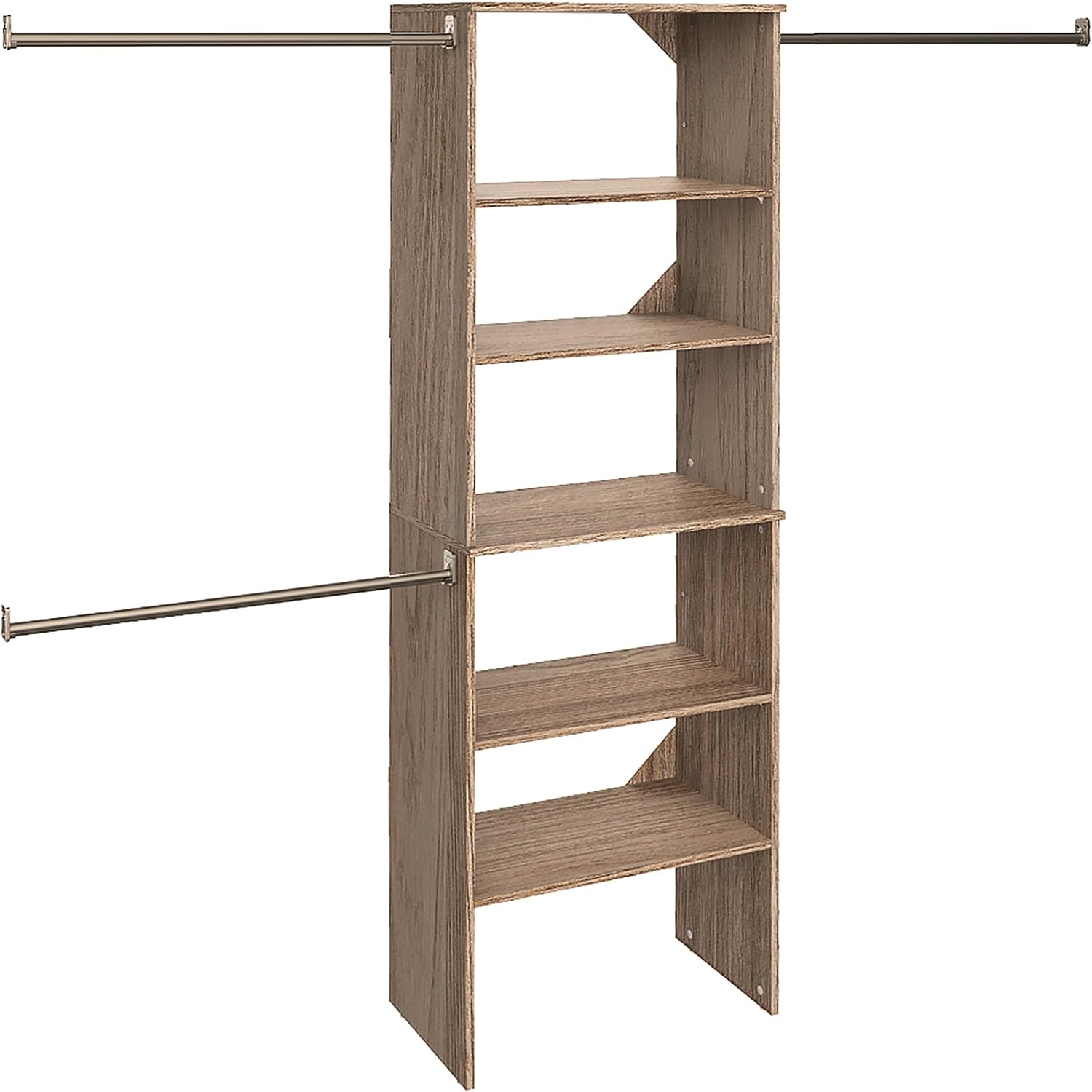 Top 5 Best Hanging Closet Organizer ClosetMaid SuiteSymphony Closet Organizer with Shelves