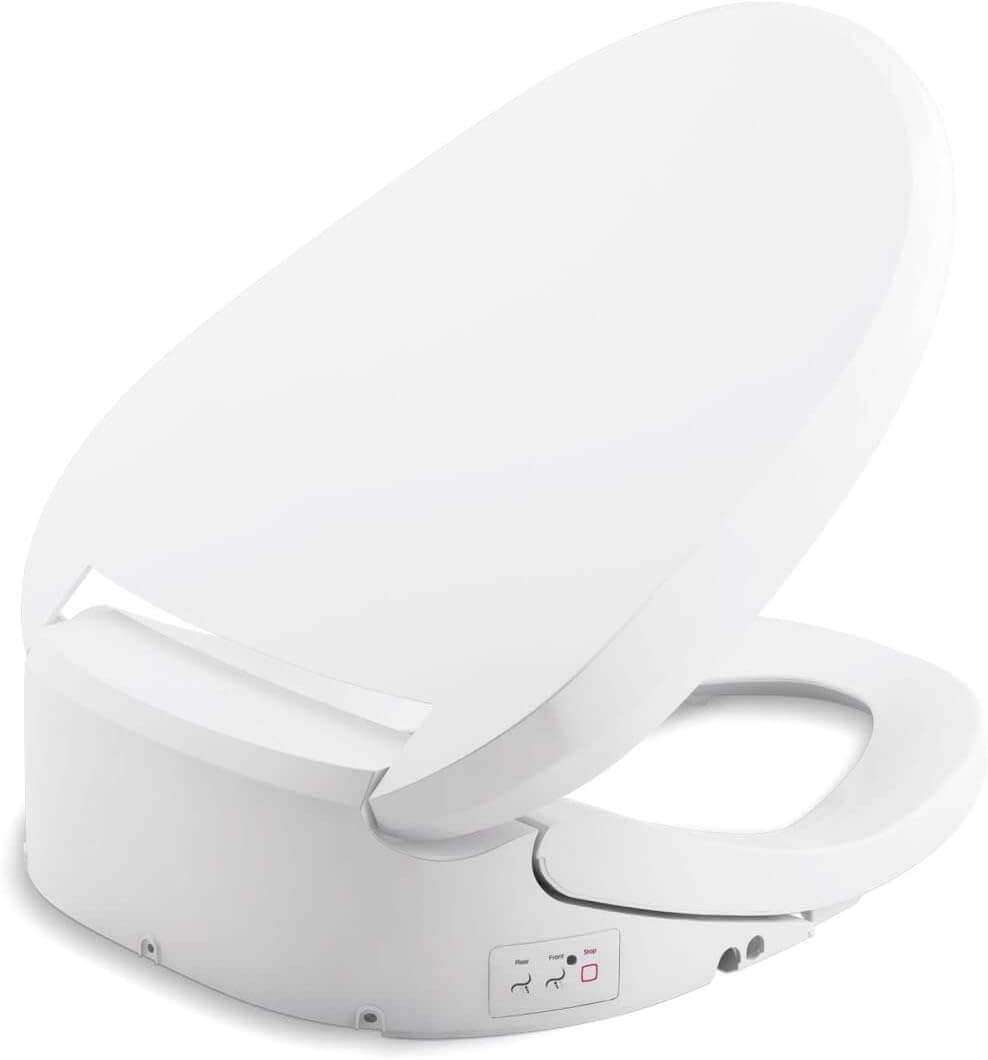 KOHLER 8298 CR 0 C3 455 Elongated Bidet Toilet Seat