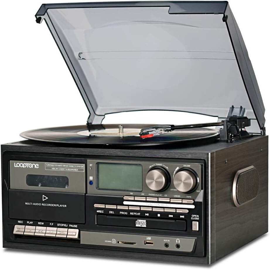 LoopTone Vinyl Record Player 9 in 1