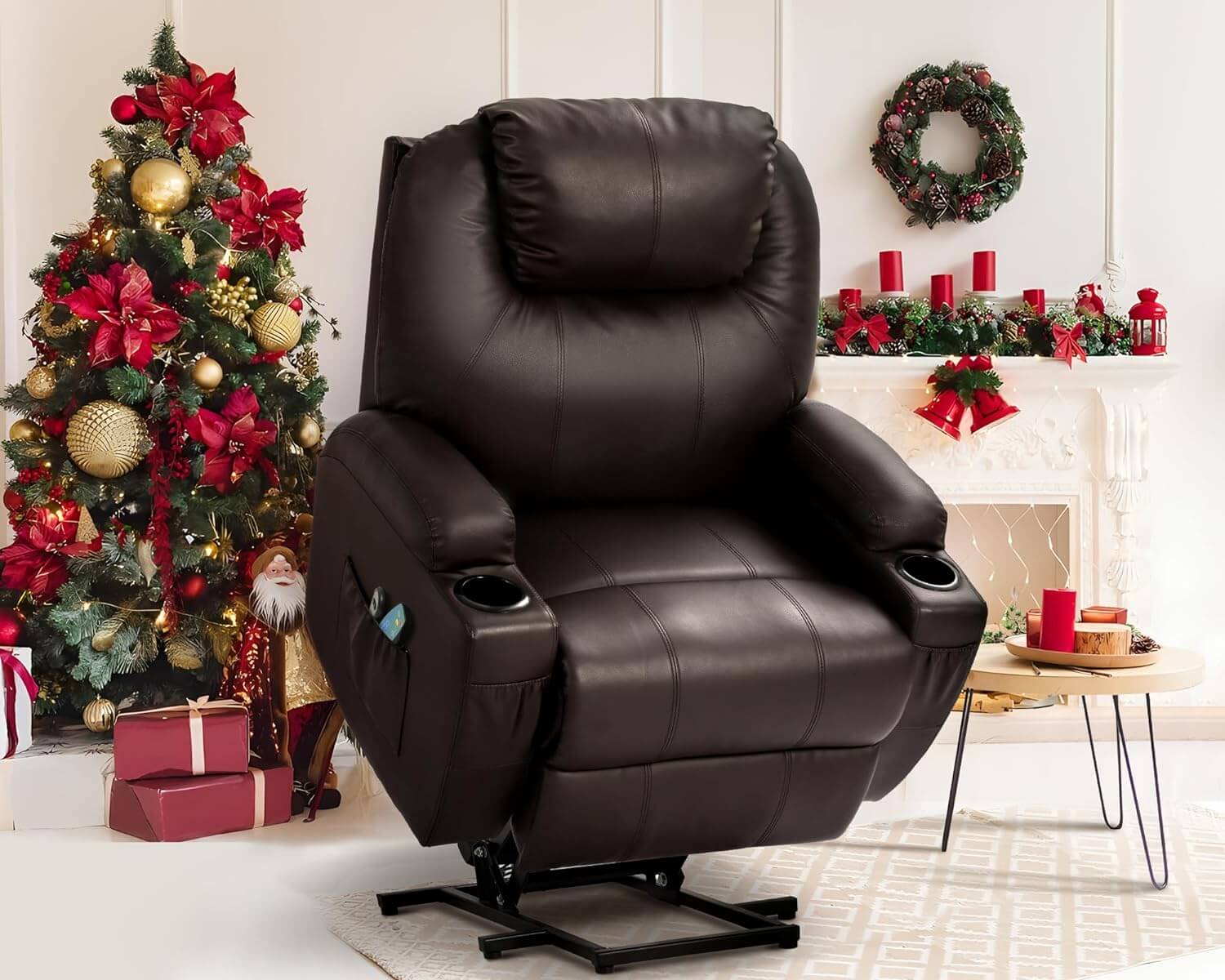 MAGIC Union Power Lift Heated Massage Recliner