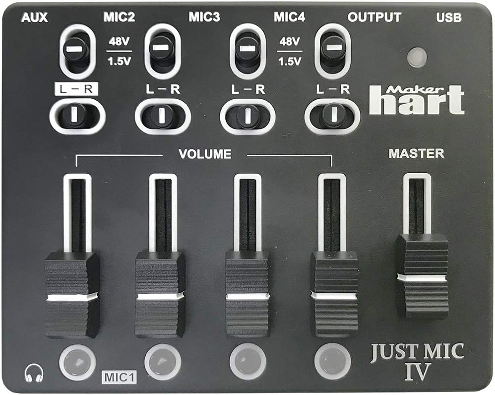 Maker hart Just Mic