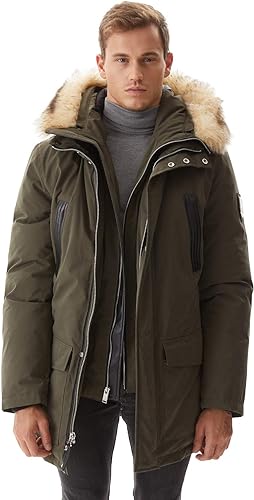 Top 5 Best Men Down Jacket Molemsx Mens Warm Winter Duck Down Parka Jacket
