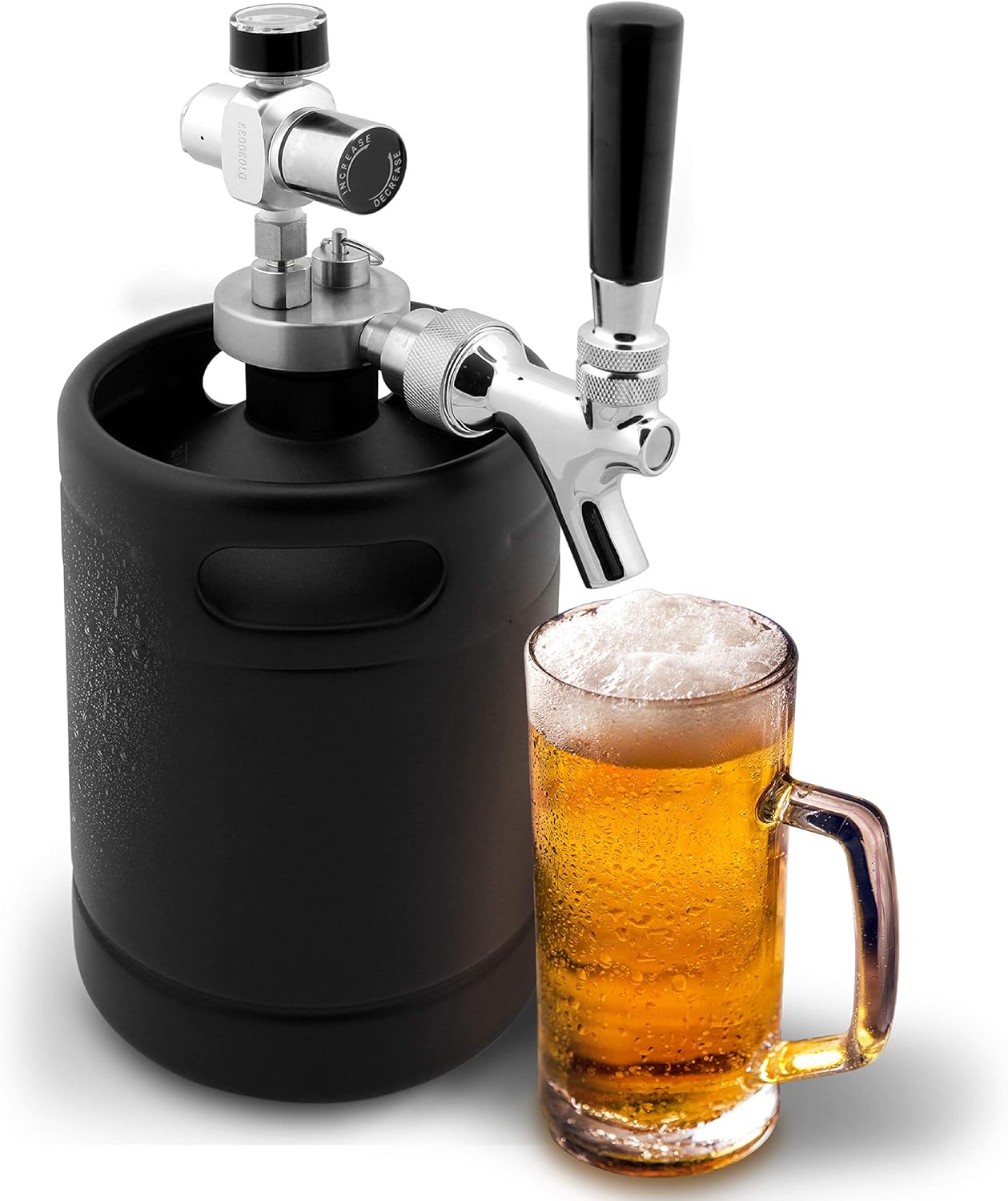 NutriChef Mini Keg Detachable Aluminum