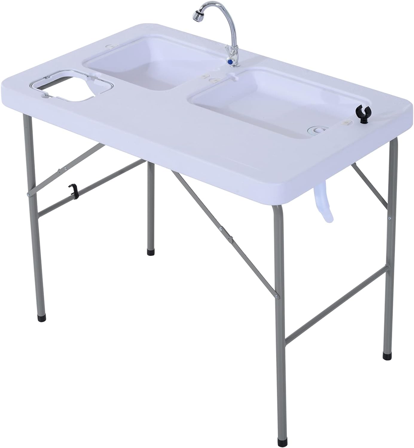 Outsunny Portable Folding Camping Table