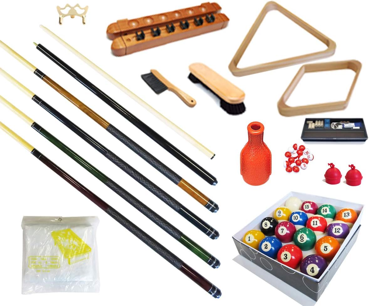 Top 5 Best Pool Cue Pool Table Premium Billiard 32 Pieces Accessory Kit