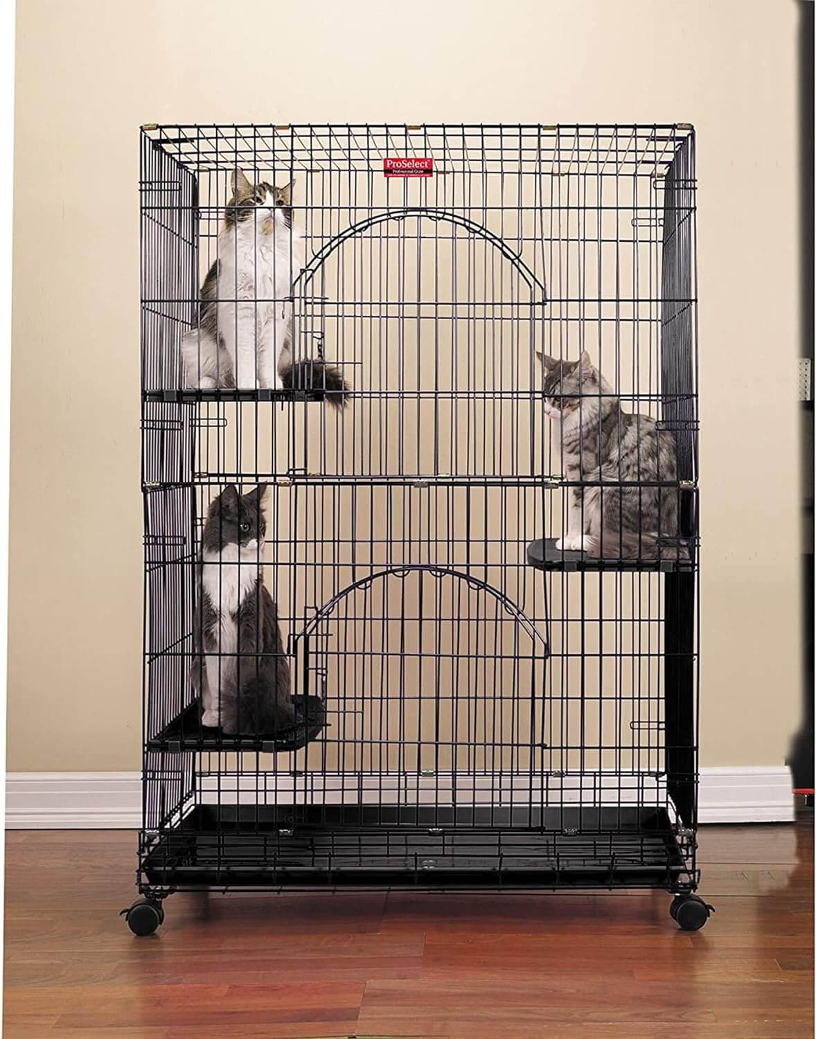 ProSelect Foldable Cat Cage