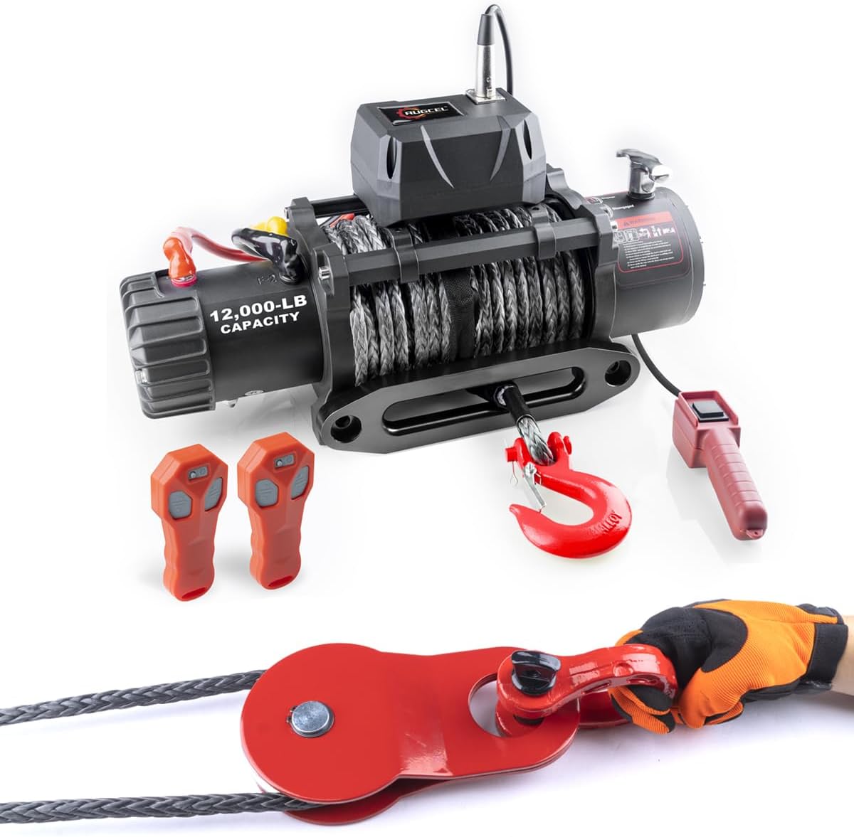 RUGCEL WINCH 12000lb Waterproof Electric