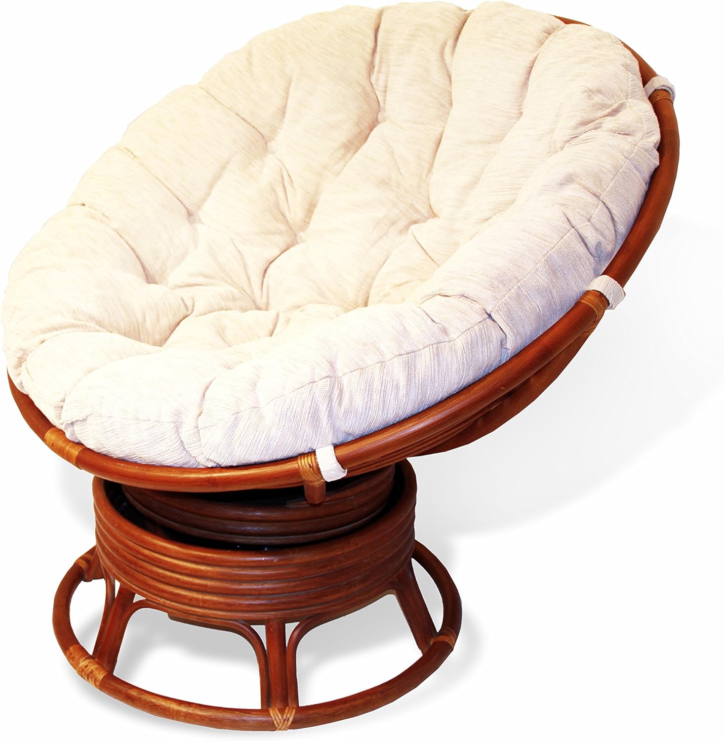 Rattan Wicker Swivel Rocking Round
