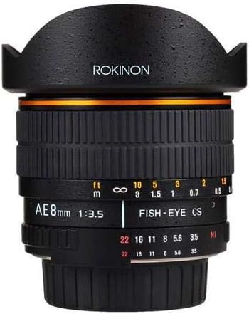 Rokinon 12mm f 2.8 ED AS IF NCS UMC Fisheye Lens