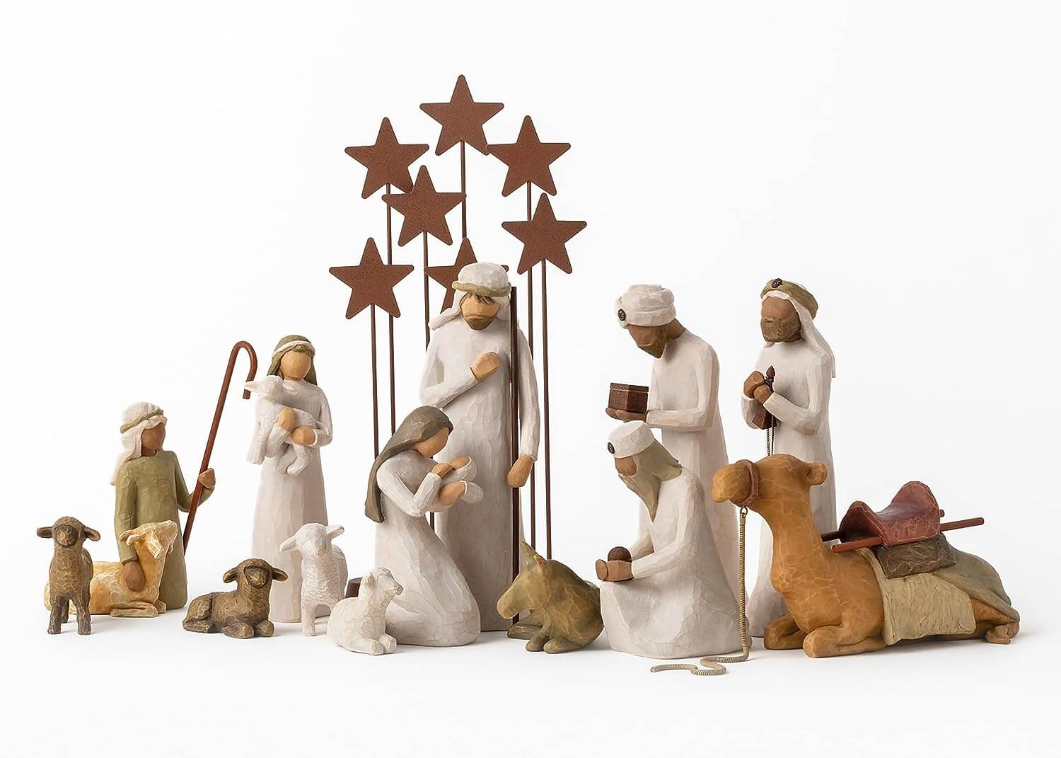 Top 5 Best Nativity Sets Willow Tree Nativity Backdrop 14 Piece