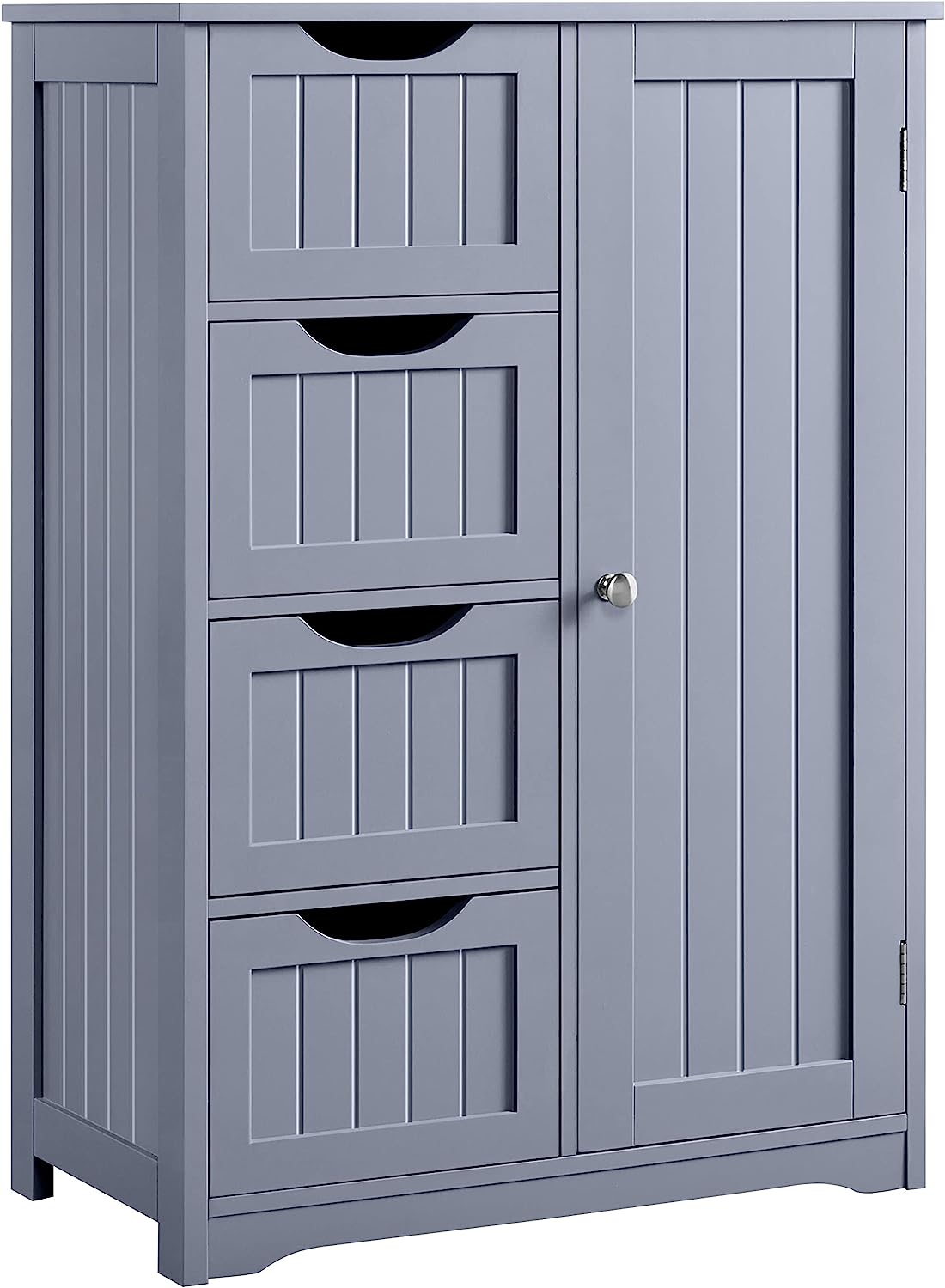 Yaheetech Large Bathroom Floor Cabinet with 4 Drawers