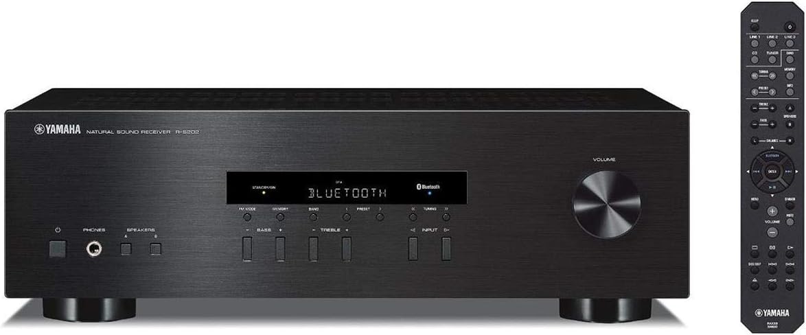 Yamaha R S202BL Stereo Receiver