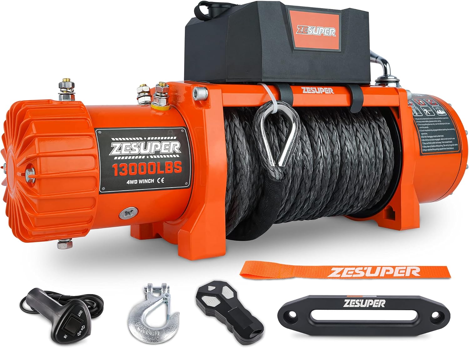 ZESUPER 12V 13000 lb Load Capacity Electric Truck
