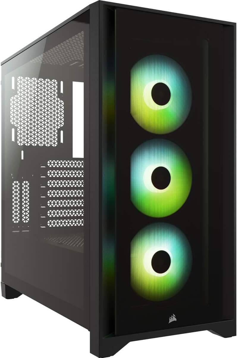 CORSAIR iCUE 4000X RGB Tempered Glass
