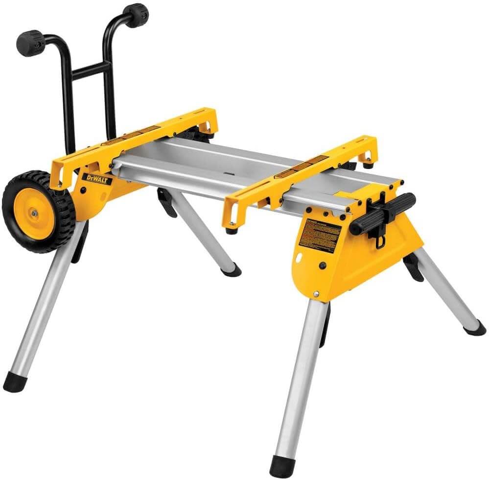 Top 5 Best Rolling Saw Stand DEWALT DW7440RS Table Saw Stand