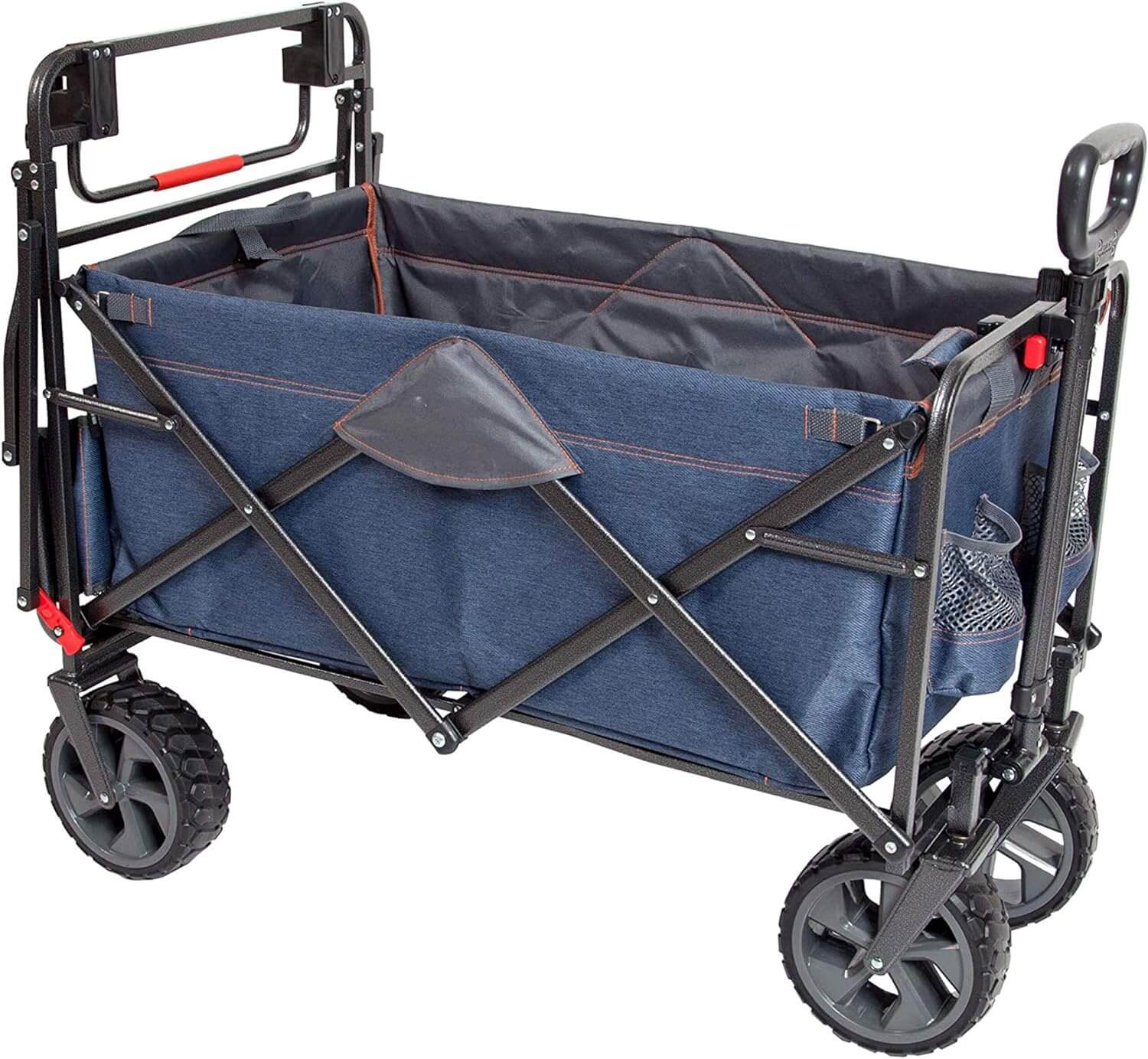 Top 5 Best Shopping Cart Mac Sports 300LB Capacity Push Wagon