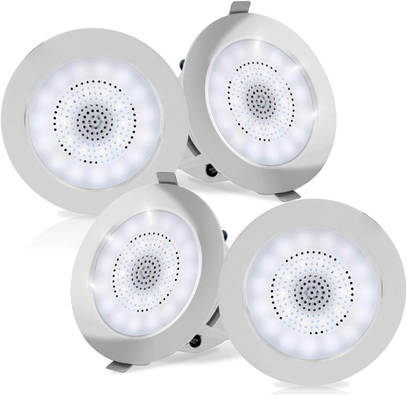 Pyle 4 Pair Bluetooth Flush Mount In wall