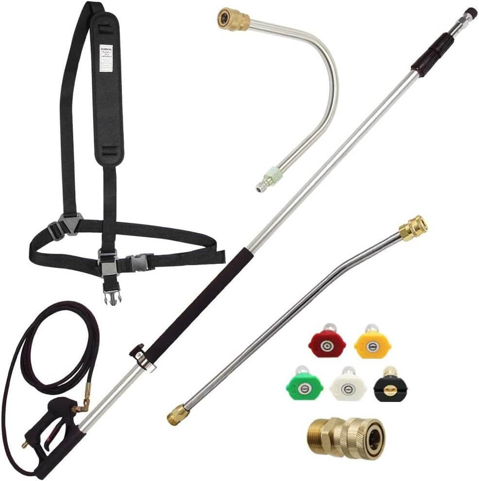 Top 5 Best Pressure Washer Gun Twinkle Star 4000 PSI Commercial Grade Telescoping