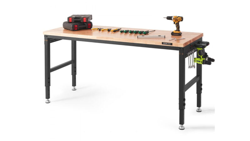 VEVOR Adjustable 72 Garage Table