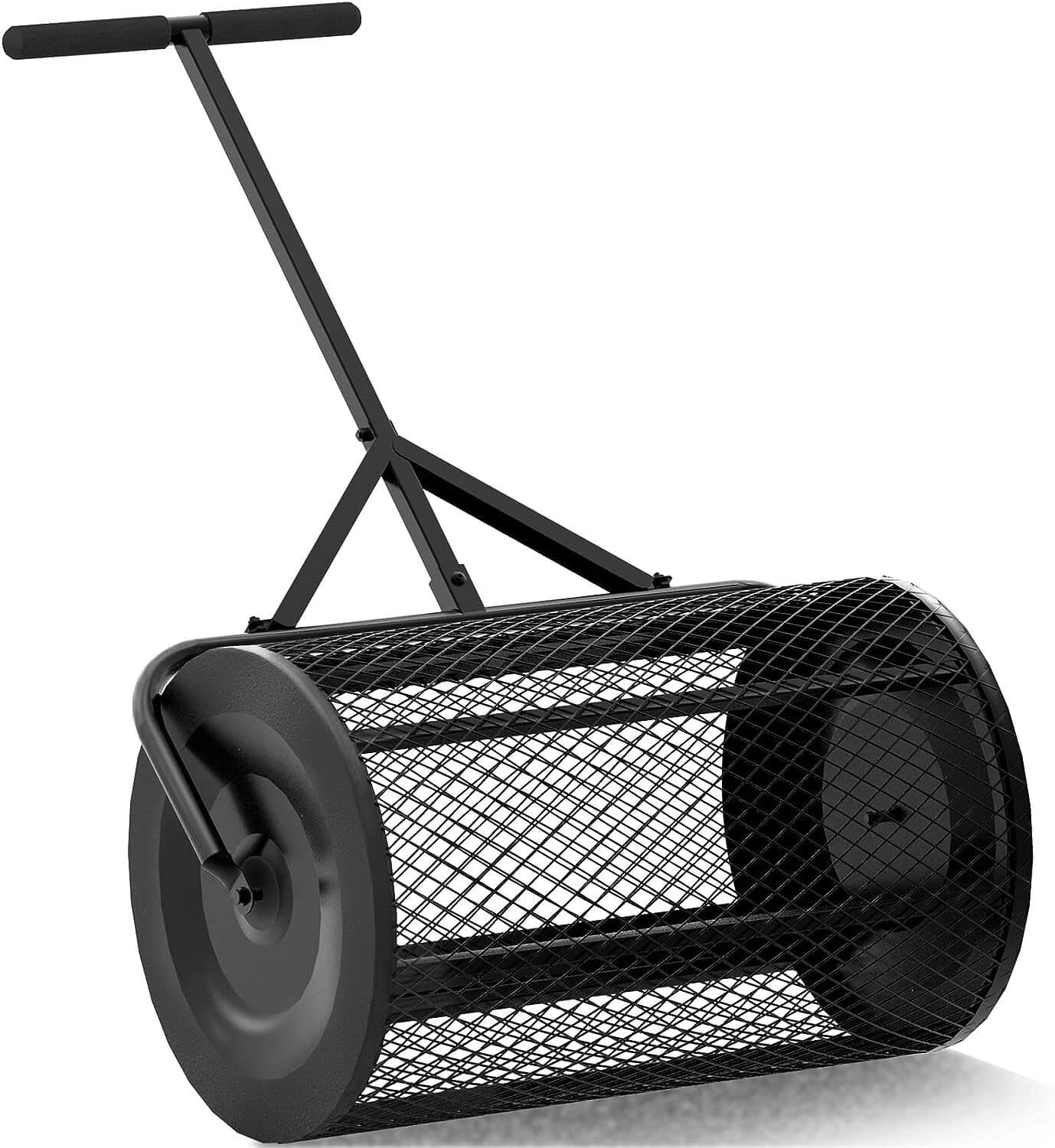 Walensee 24 Inch Compost Spreader Peat Moss Spreader