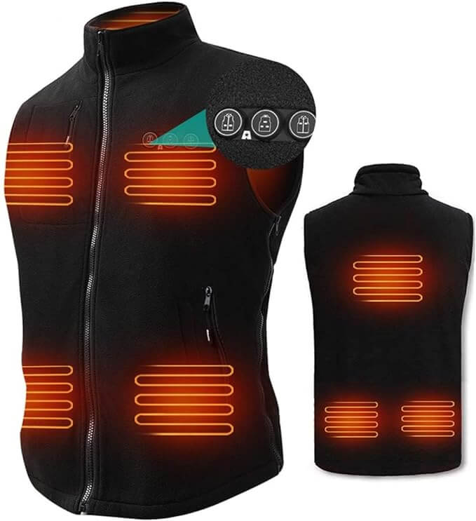 ARRIS Heated Vest for Men with Battery Pack