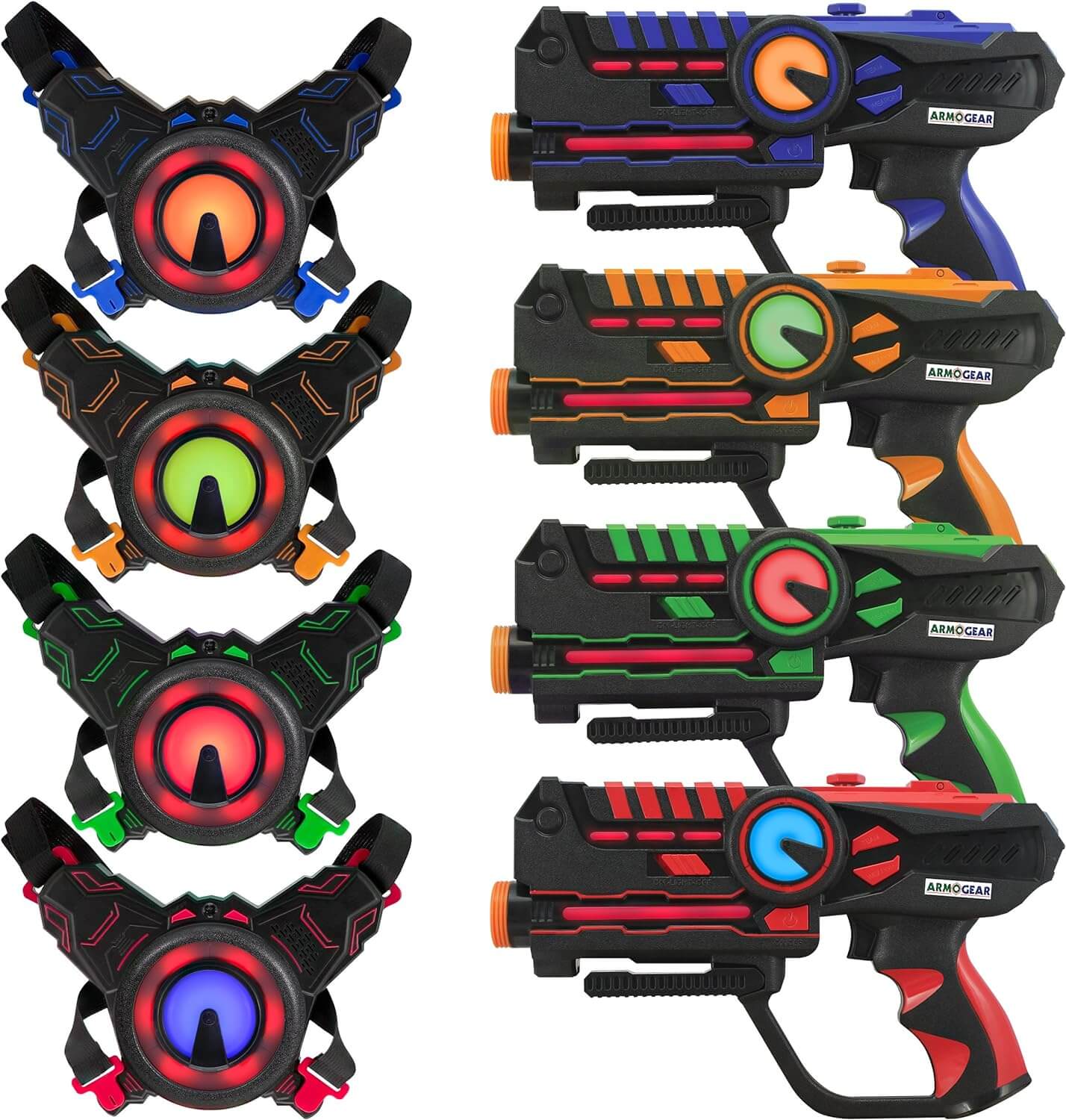 Top 5 Best Laser Tag Set ArmoGear Laser Tag Guns with Vests