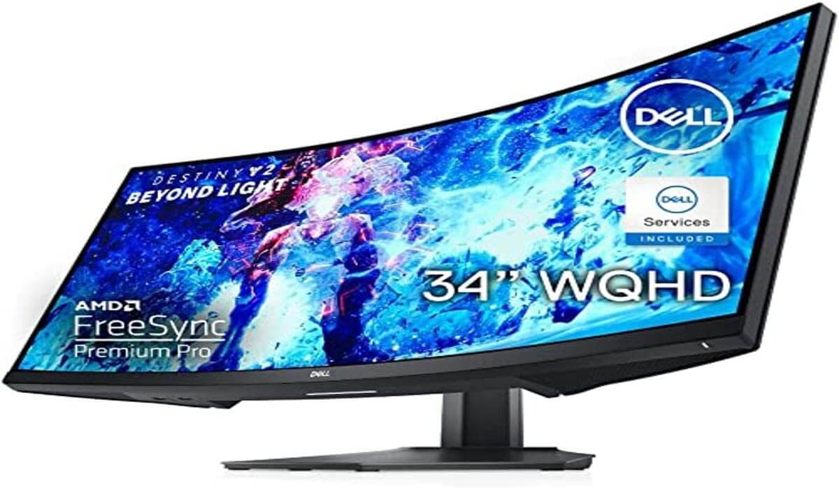 Top 5 Best 34 Inch Monitor Dell Curved Gaming S3422DWG 34 Inch Curved Monitor
