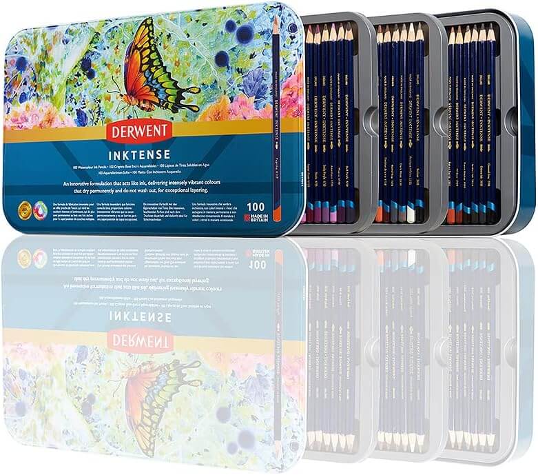 Top 5 Best Colour Pencil Set Derwent Inktense Pencils Art Set 100 Count