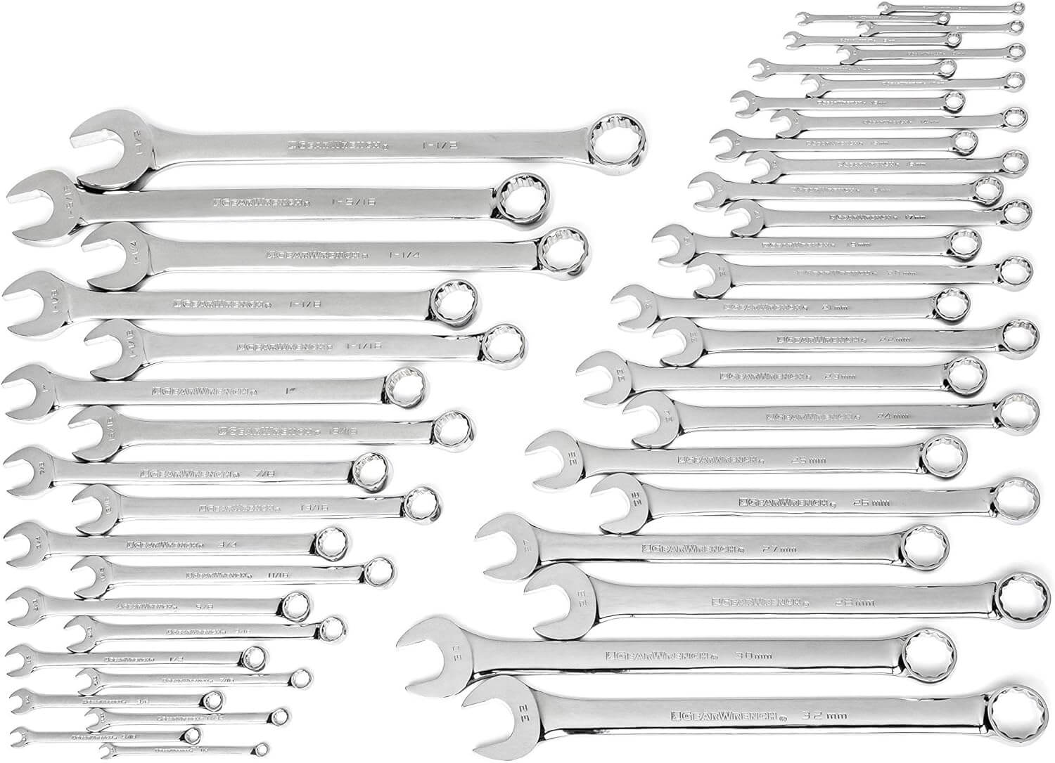 Top 5 Best Wrench Set GEARWRENCH 44 Piece Master Combination Wrench Set