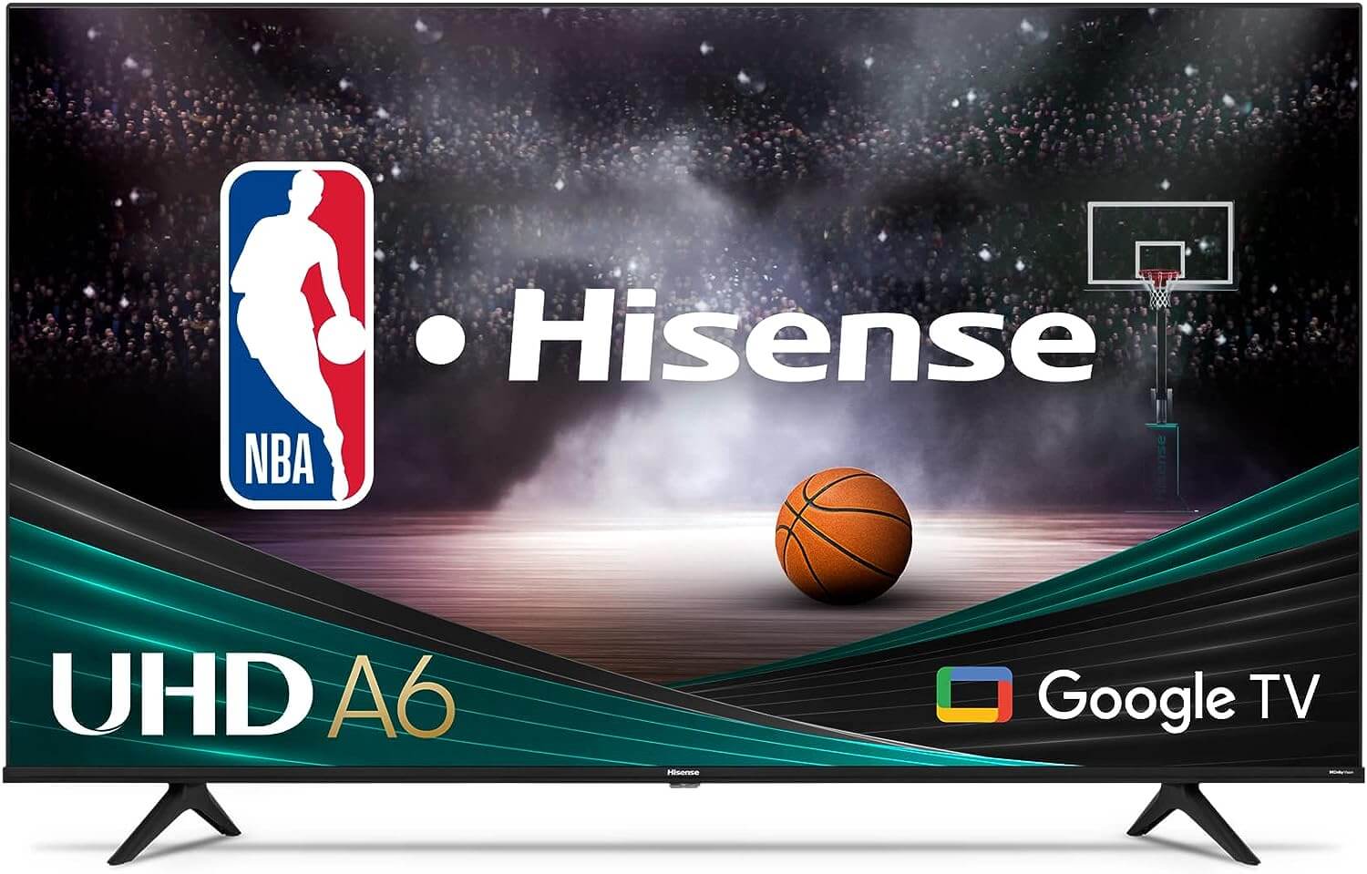 Top 5 Best 75 Inches TV Hisense 75 Inch Class A6 Series 4K UHD Smart Google TV