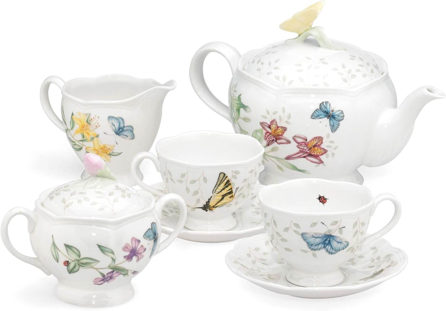 Lenox Butterfly Meadow 8 Piece Tea Set