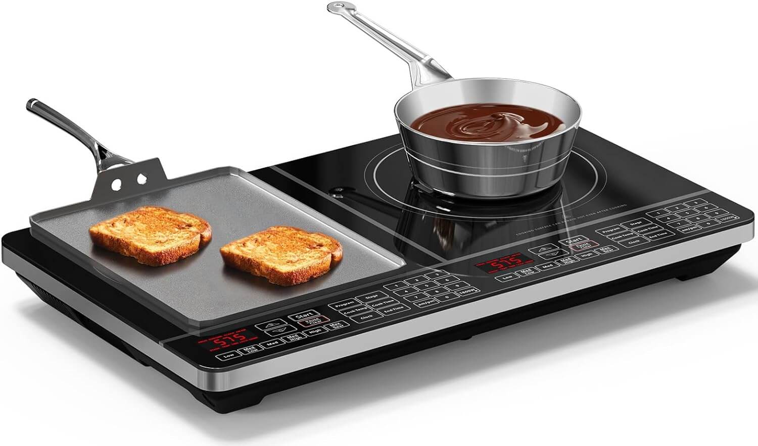 Top 5 Best Portable Induction Cooktop Nuwave PIC Double Portable Powerful 1800W