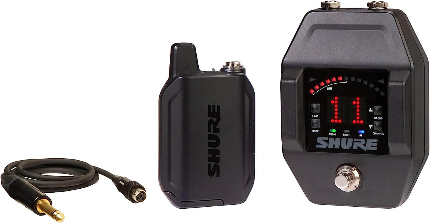 Top 5 Best Wireless Guitar System Shure GLXD16 Dual Band Pro Digital Wireless System