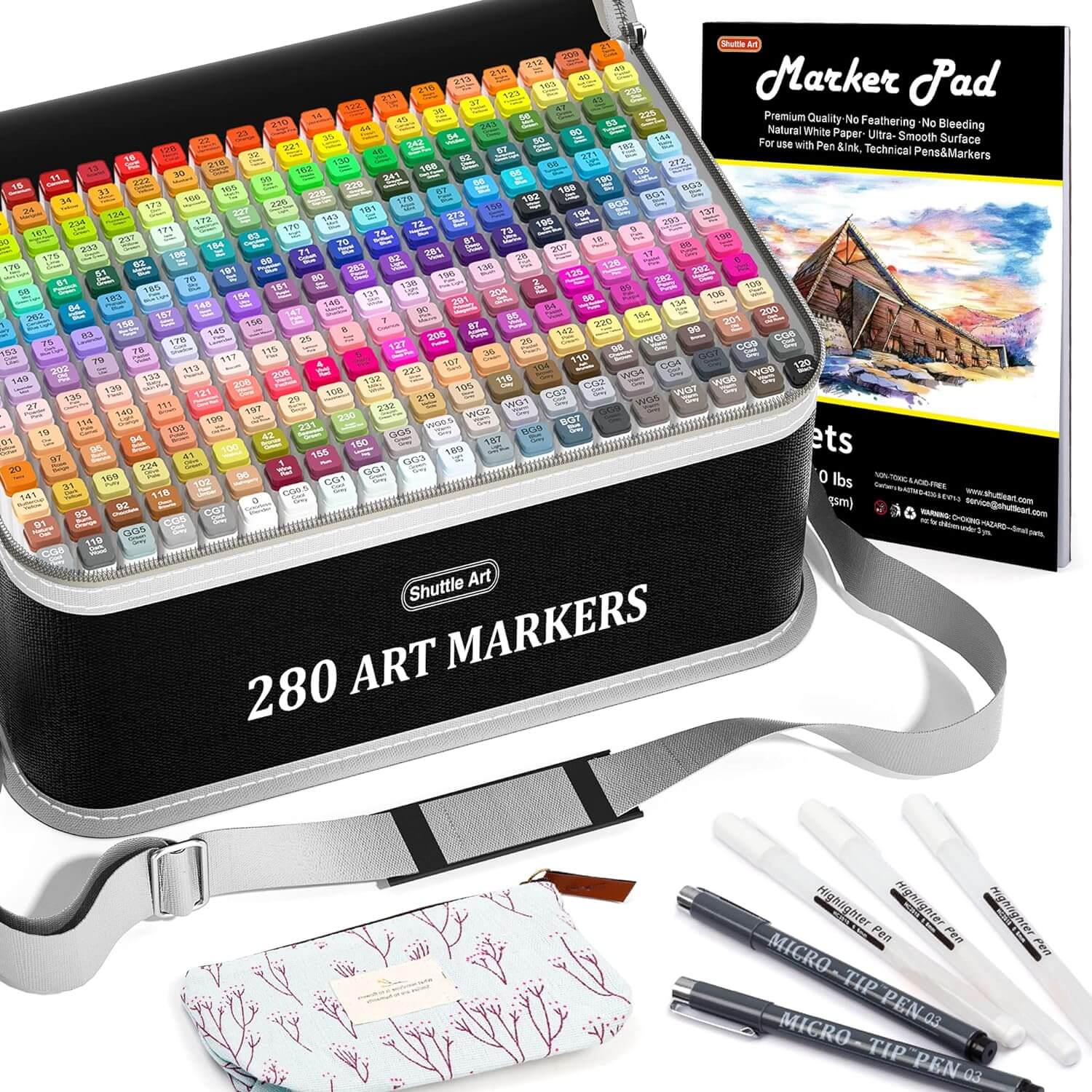 Top 5 Best Colour Pencil Set Shuttle Art 280 Colors Dual Tip Alcohol