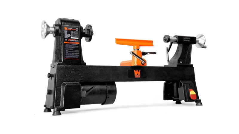 WEN LA3424 4.5-Amp 12-Inch Benchtop Wood Lathe