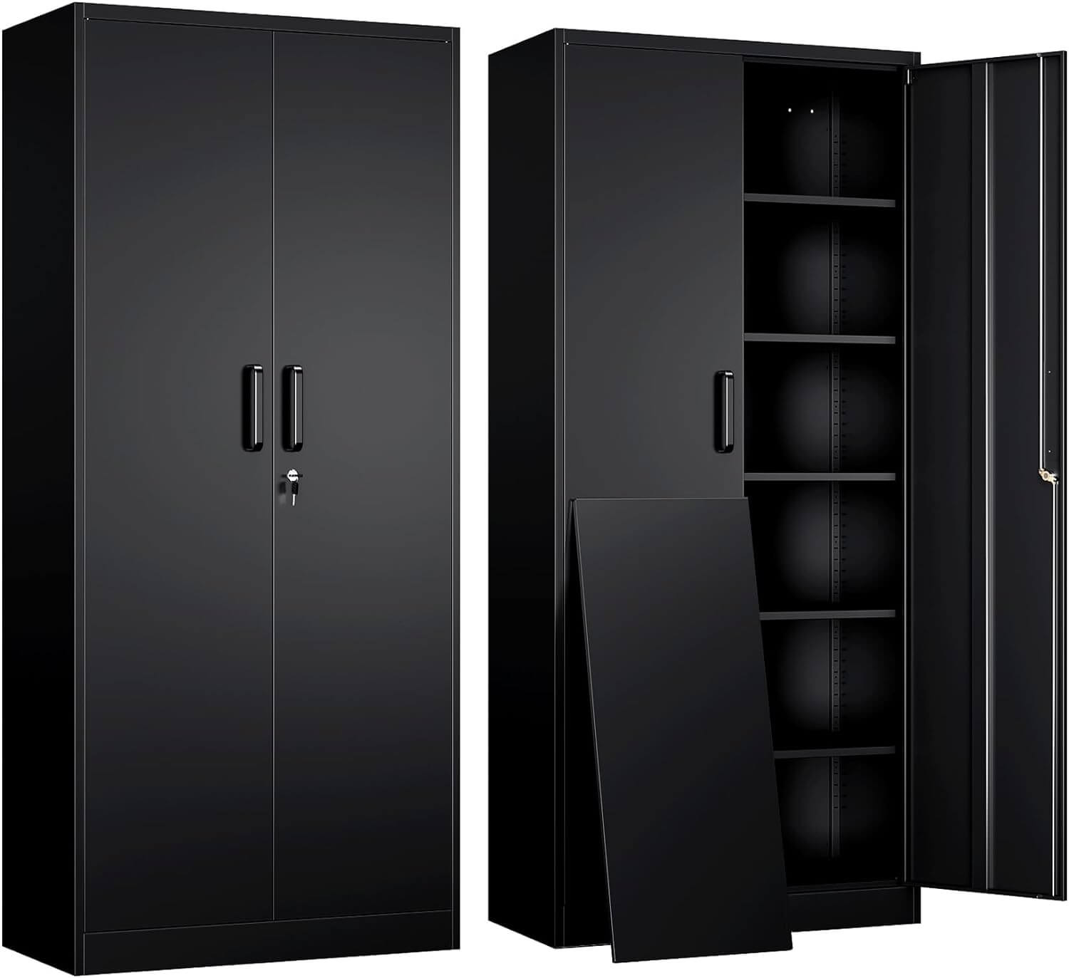 Yizosh Metal Garage Storage Cabinet
