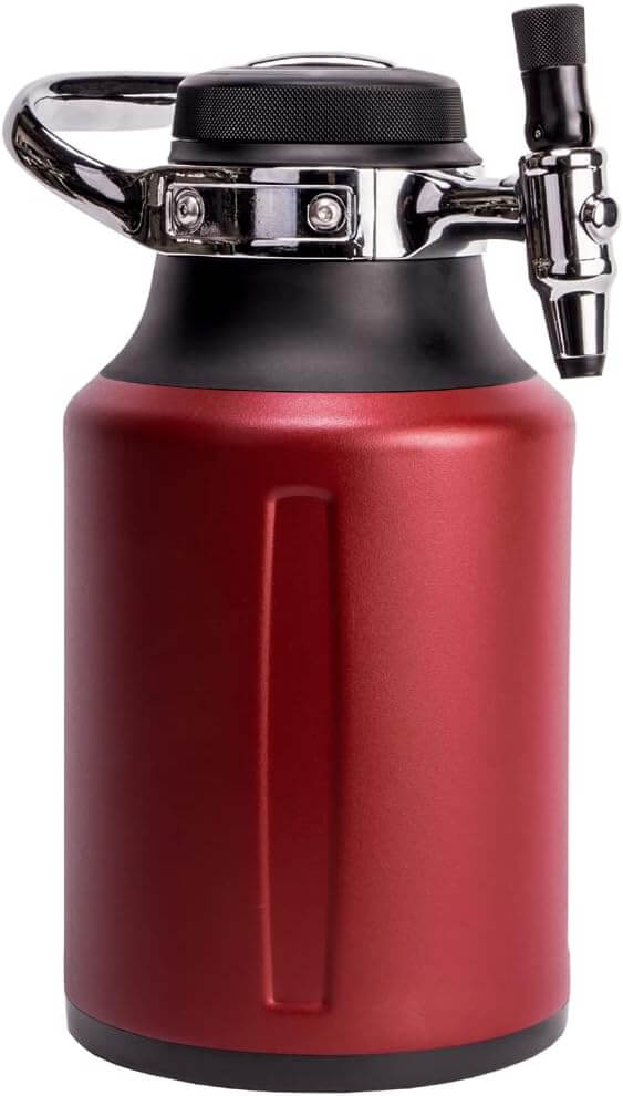 GrowlerWerks uKeg Go Carbonated Beer Growler