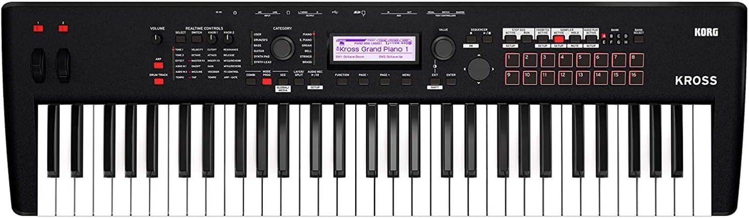 Korg Kross 2 61 61 Key Synthesizer Workstation