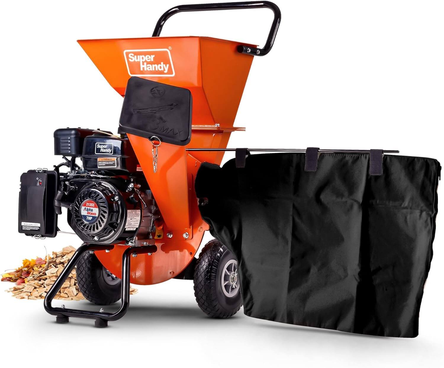 SuperHandy Wood Chipper Shredder Mulcher