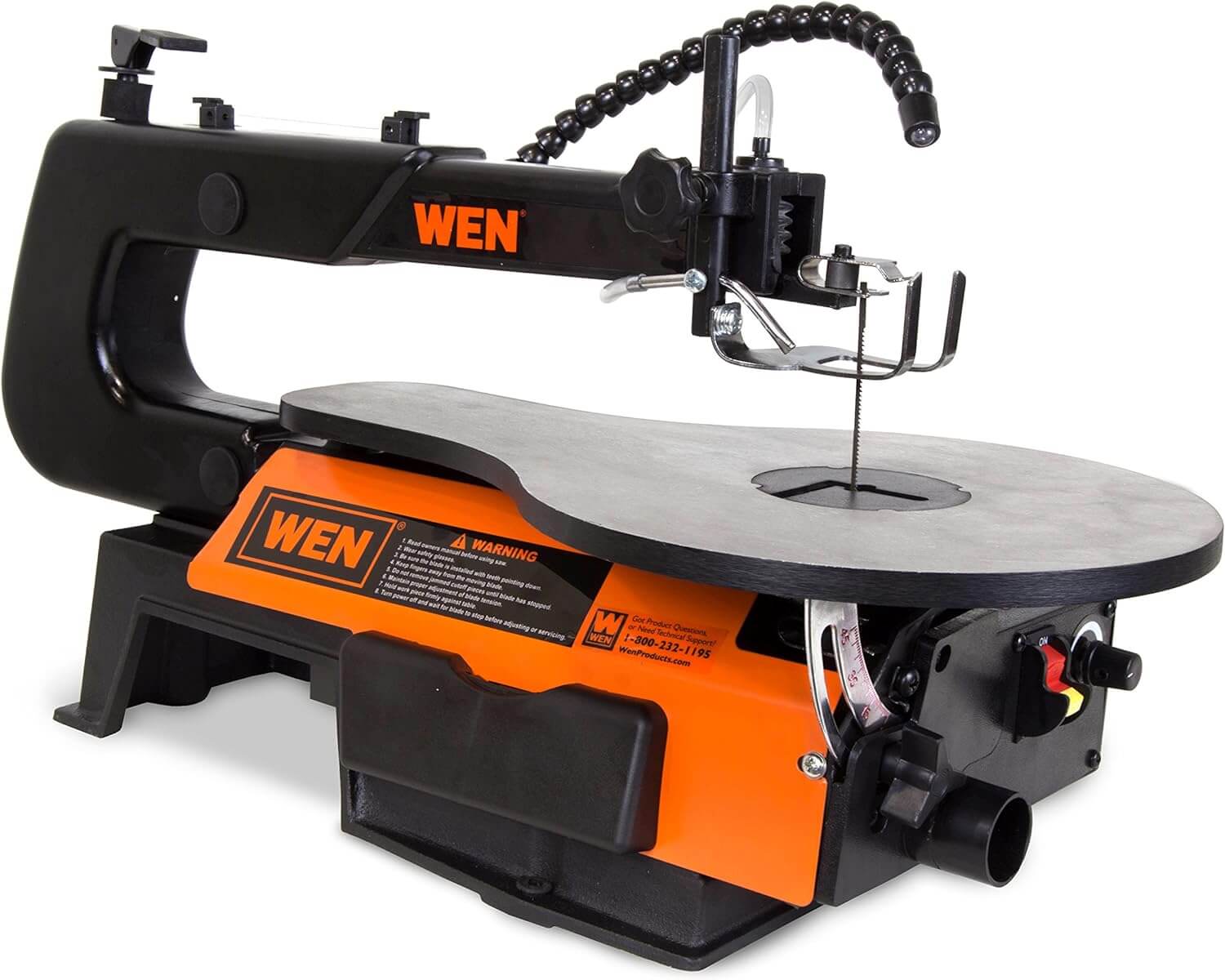 WEN 3921 16 Inch Two Direction Variable Speed Scroll Saw