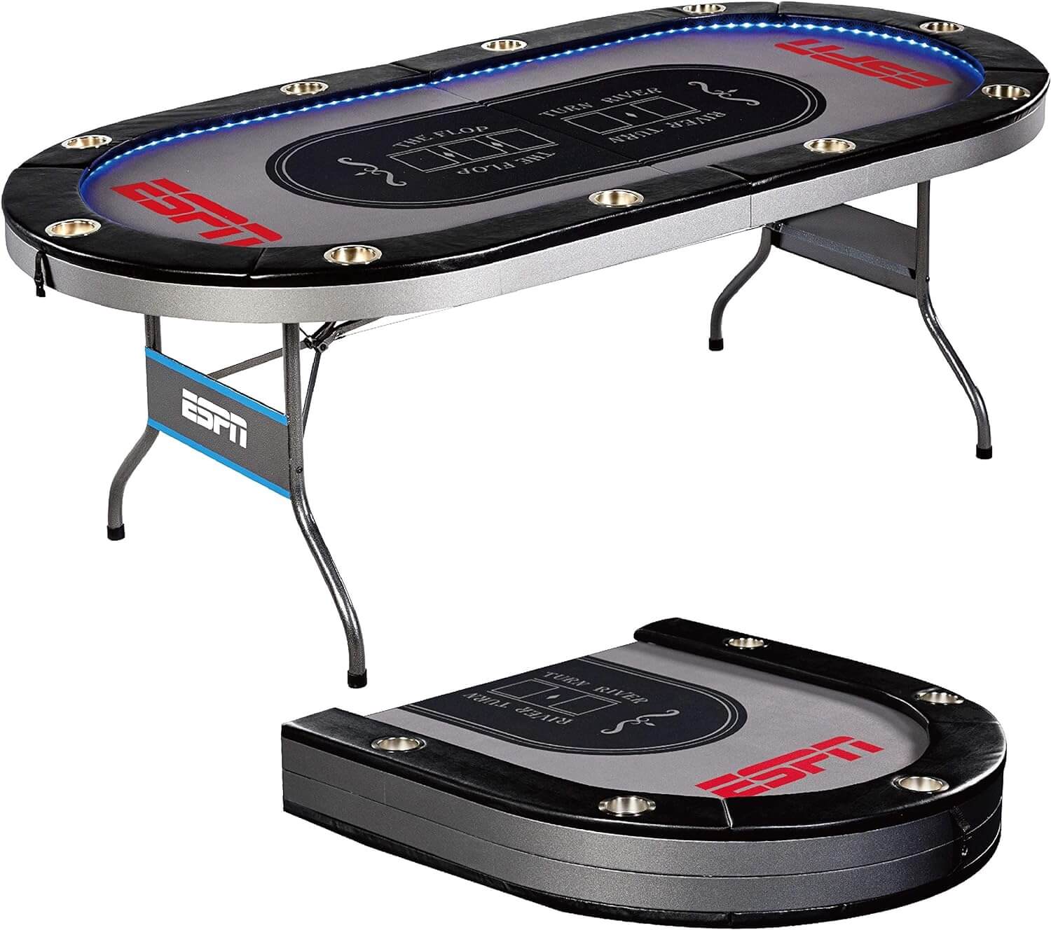 ESPN 10 Player Premium Poker Table
