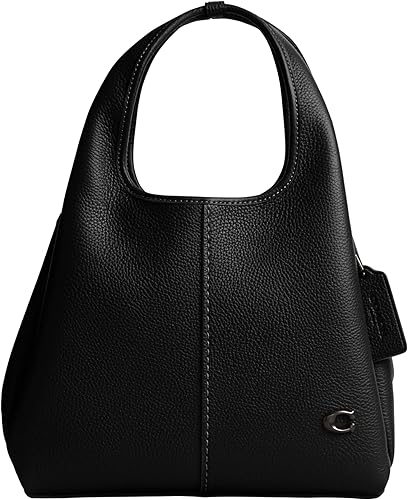 Coach Womens Polished Pebble Leather Lana Shoulder Bag 23