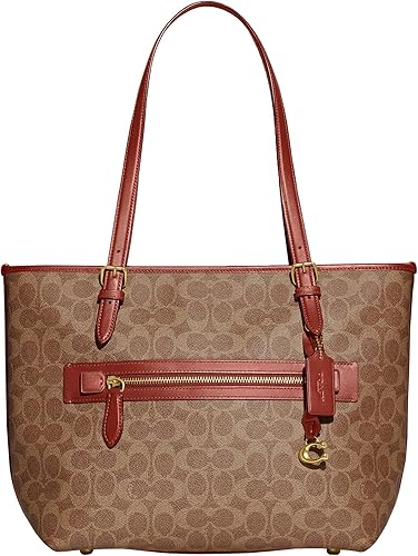Coach Womens Polished Pebble Leather Taylor Tote
