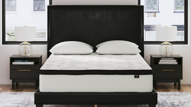 Signature Design by Ashley Medium Firm Hybrid Mattress with Cooling Gel Memory Foam