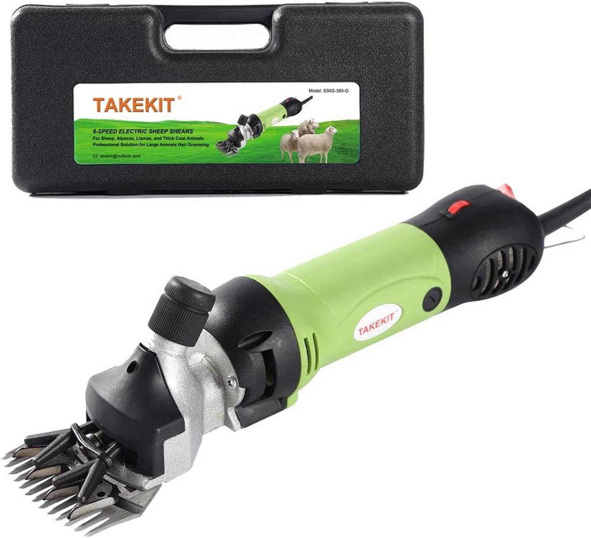 TAKEKIT Sheep Shears Professional Electric Animal