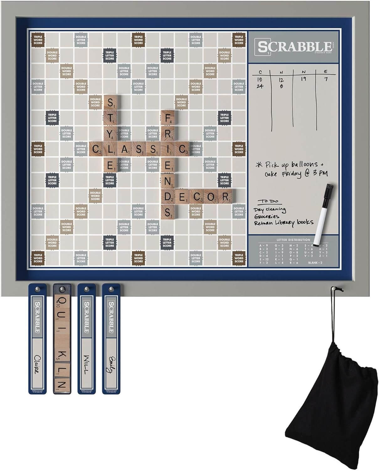 WS Deluxe Magnetic Scrabble